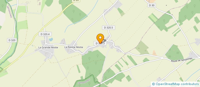 localisation de l'entreprise MADAME ALINE LE SCANVE à LE MESNIL-THOMAS