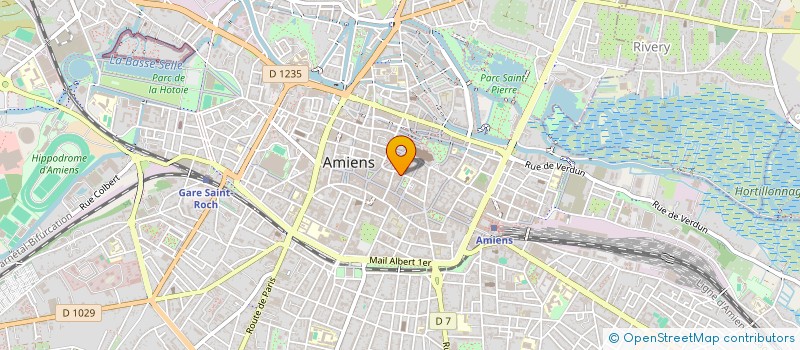 localisation de l'entreprise MADAME ALINE LEFEVRE  AMIENS