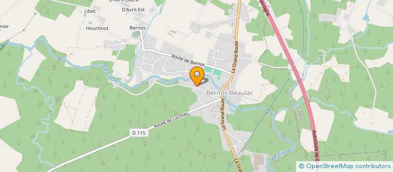 localisation de l'entreprise MADAME ALINE LEMAITRE  CENON