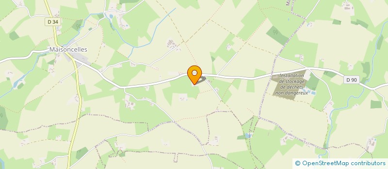 localisation de l'entreprise MADAME ALINE LEROY  VOLNAY