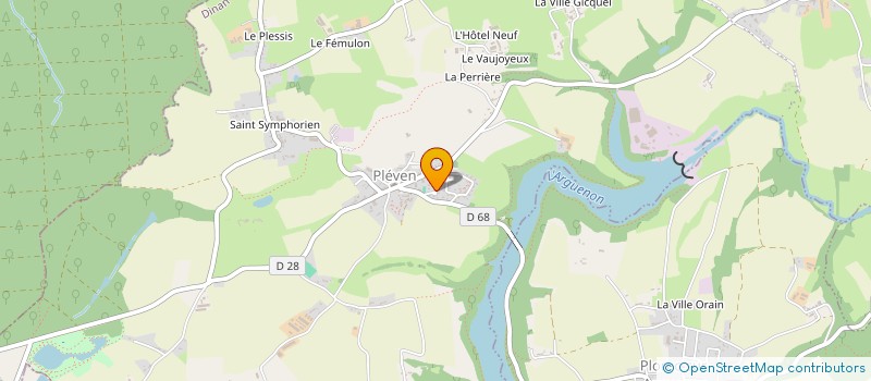localisation de l'entreprise MADAME ALINE LEROY à PLEVEN