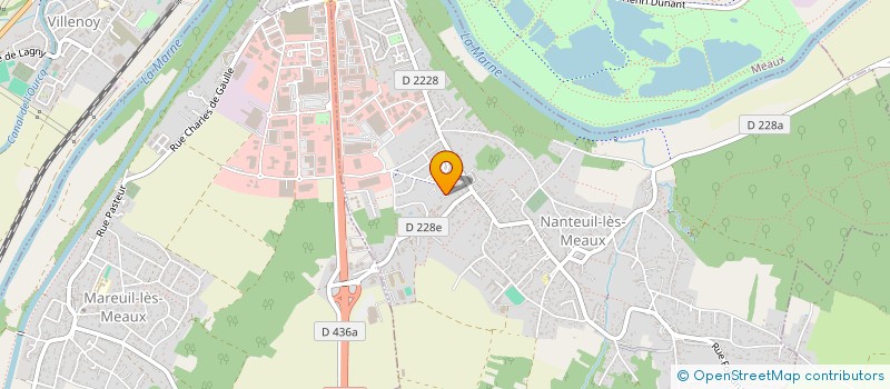 localisation de l'entreprise MADAME ALINE LEVEQUE à NANTEUIL-LES-MEAUX