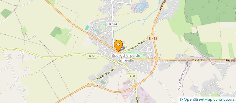 localisation de l'entreprise MADAME ALINE LEVILLAIN  GRAND BOURGTHEROULDE