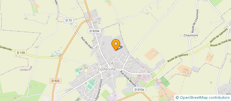 localisation de l'entreprise MADAME ALINE LOUBEAU  GODERVILLE