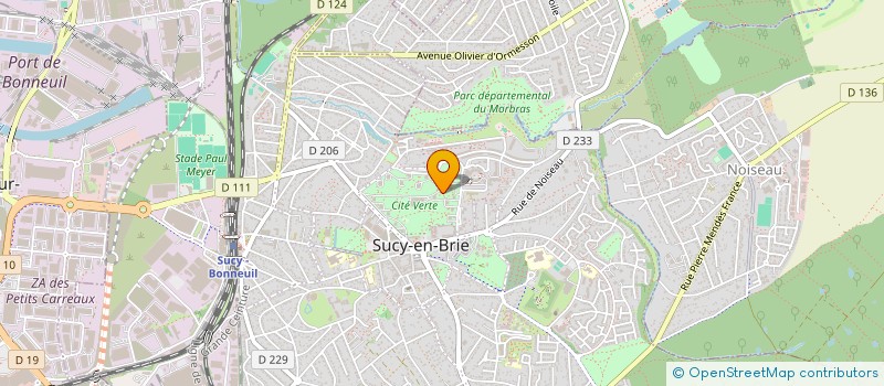 localisation de l'entreprise MADAME ALINE LUYEYE  SUCY-EN-BRIE