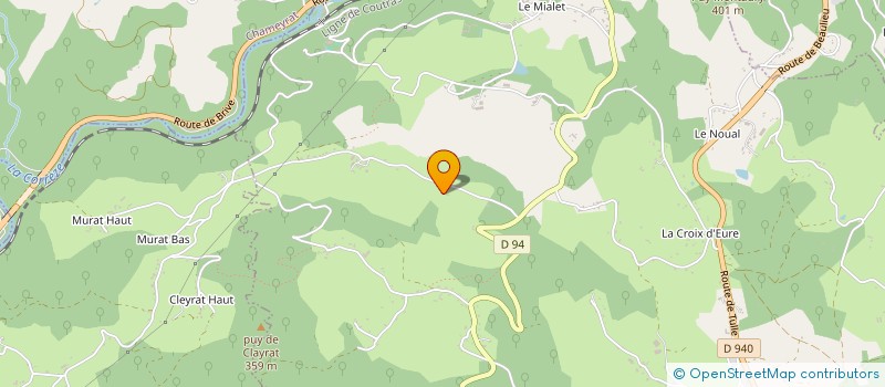 localisation de l'entreprise MADAME ALINE MACHAT  SAINTE-FORTUNADE