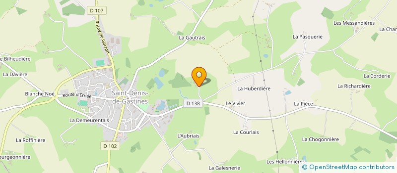 localisation de l'entreprise MADAME ALINE MADRID  SAINT-DENIS-DE-GASTINES