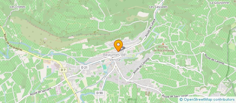 localisation de l'entreprise MADAME ALINE MAILLET  BEAUMES-DE-VENISE