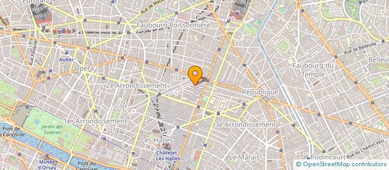 localisation de l'entreprise MADAME ALINE MAILLIER à PARIS