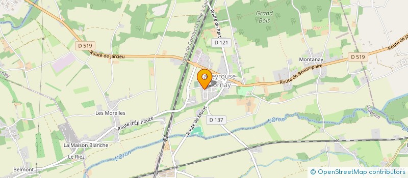 localisation de l'entreprise MADAME ALINE MAISONNEUVE-ESQUEL  SAINT-DONAT-SUR-L'HERBASSE