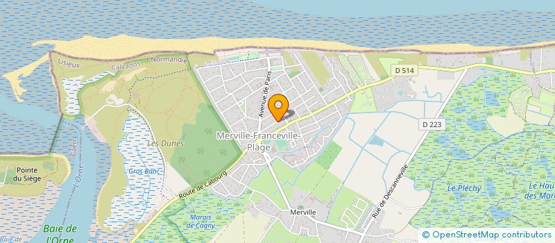 localisation de l'entreprise MADAME ALINE MAJUS  VERSON