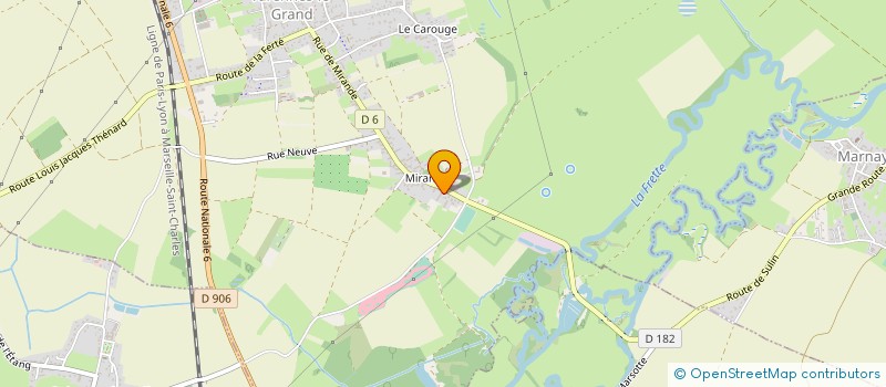 localisation de l'entreprise MADAME ALINE MARICHY RENEDO  CHEVROUX