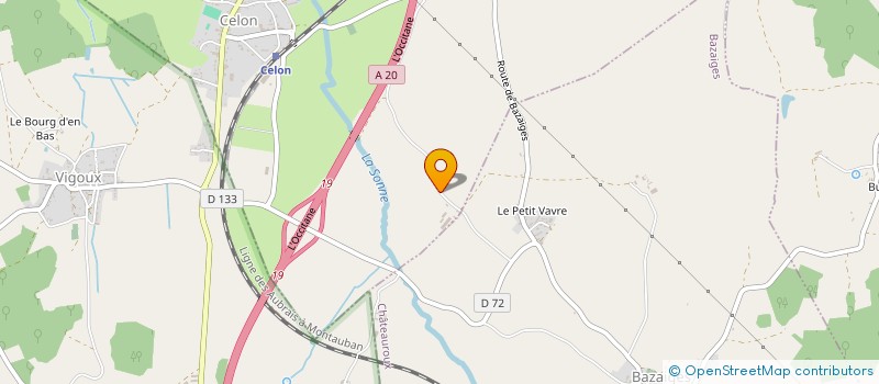 localisation de l'entreprise MADAME ALINE-MARIE LEROY à CELON