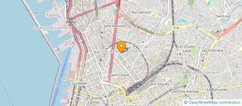 localisation de l'entreprise MADAME ALINE MARTINEZ à MARSEILLE
