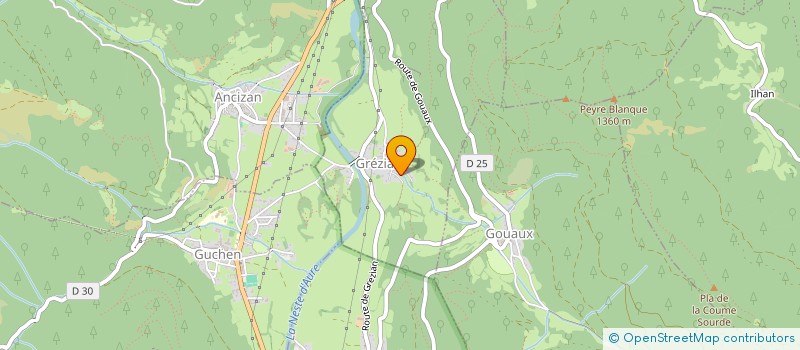 localisation de l'entreprise MADAME ALINE MATHERON  GREZIAN