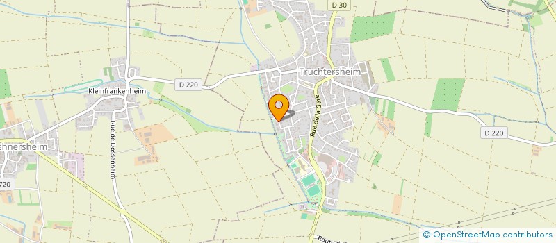 localisation de l'entreprise MADAME ALINE MATHY à TRUCHTERSHEIM