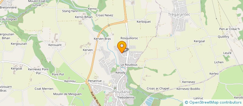 localisation de l'entreprise MADAME ALINE MAUDUIT à PLOUDANIEL