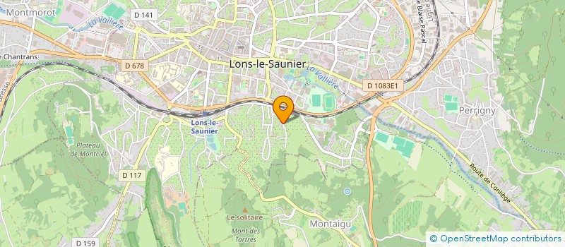 localisation de l'entreprise MADAME ALINE MEJRI à LONS-LE-SAUNIER