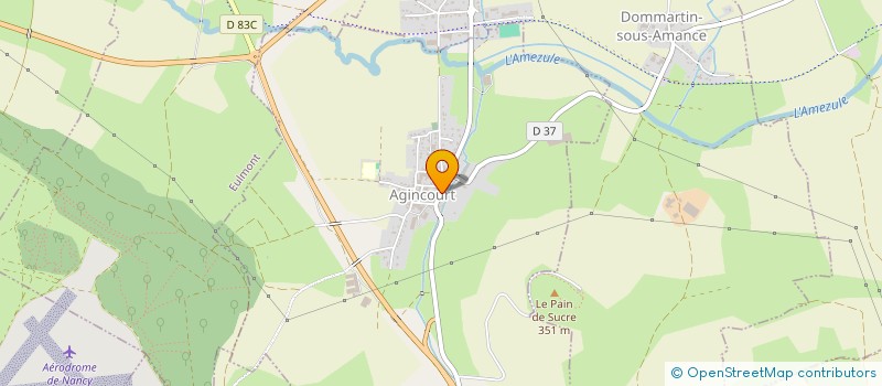 localisation de l'entreprise MADAME ALINE MESUREUR  AGINCOURT