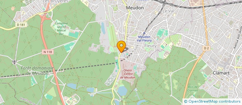 localisation de l'entreprise MADAME ALINE METAIS à MEUDON