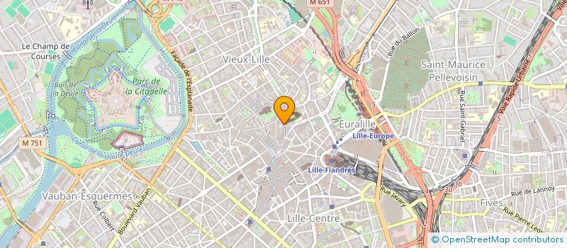 localisation de l'entreprise MADAME ALINE MICHIELS à LILLE
