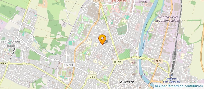 localisation de l'entreprise MADAME ALINE MILLOT à AUXERRE