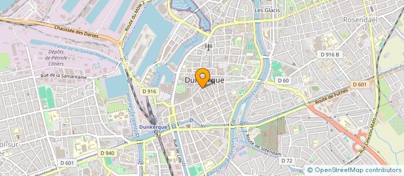 localisation de l'entreprise MADAME ALINE MOITEL à DUNKERQUE