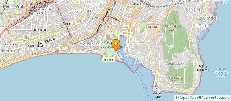 localisation de l'entreprise MADAME ALINE MONTEIRO ALMEIDA à NICE