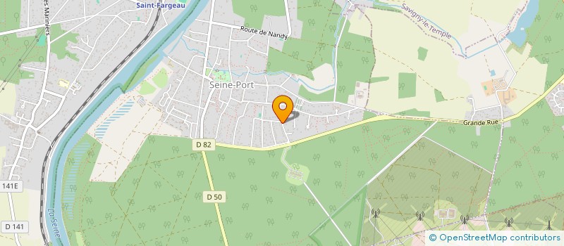 localisation de l'entreprise MADAME ALINE MORDIER  SEINE-PORT