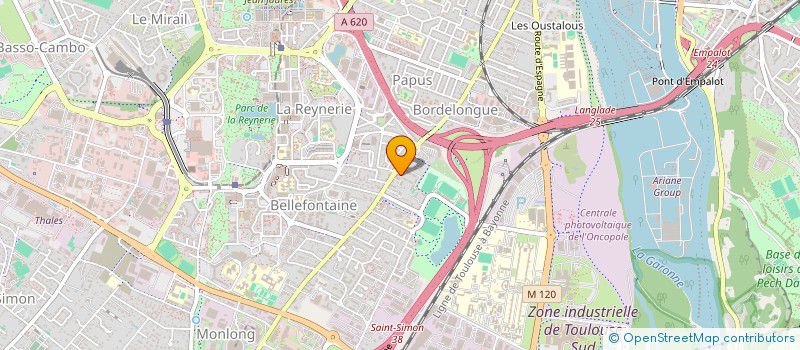 localisation de l'entreprise MADAME ALINE MOREREAU à TOULOUSE