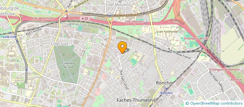 localisation de l'entreprise MADAME ALINE MORTIER  LILLE