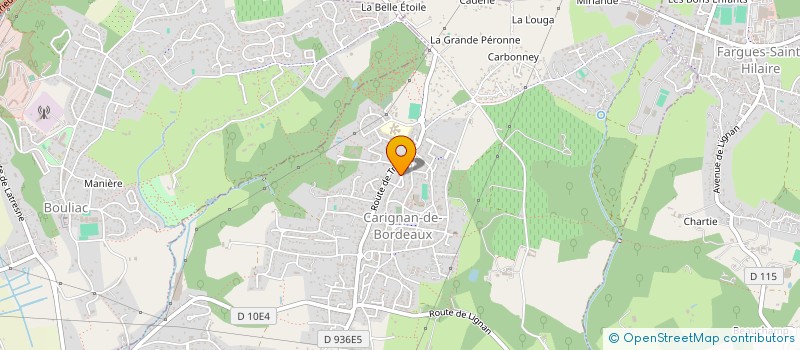 localisation de l'entreprise MADAME ALINE MUSQUIN  CARIGNAN-DE-BORDEAUX