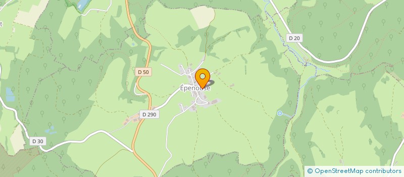 localisation de l'entreprise MADAME ALINE MYOTTE  EPENOUSE