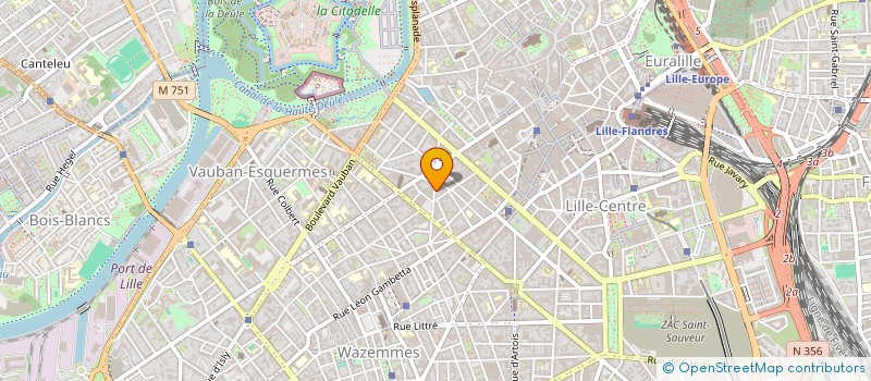 localisation de l'entreprise MADAME ALINE NAIRAZO à LILLE