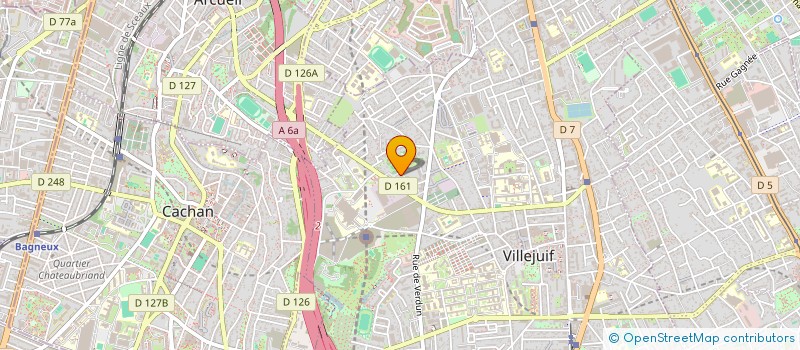 localisation de l'entreprise MADAME ALINE NDUNDU  JOAO PEDROS  VILLEJUIF