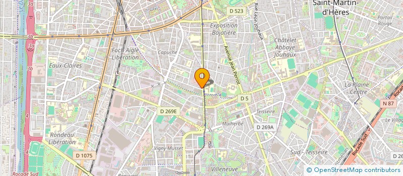 localisation de l'entreprise MADAME ALINE NGREMATO à GRENOBLE