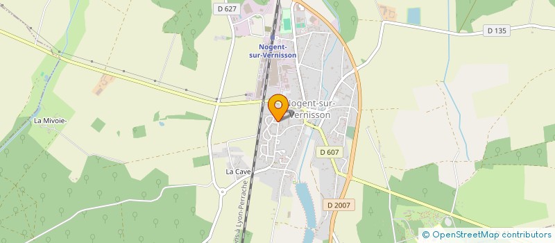 localisation de l'entreprise MADAME ALINE OLIVIER à NOGENT-SUR-VERNISSON