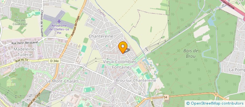 localisation de l'entreprise MADAME ALINE PHAN à CHELLES
