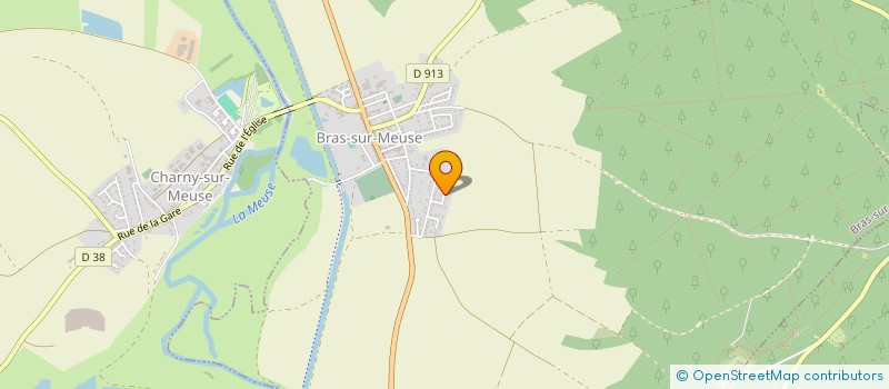 localisation de l'entreprise MADAME ALINE PITTON à BRAS-SUR-MEUSE