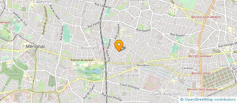 localisation de l'entreprise MADAME ALINE POTIER  BORDEAUX