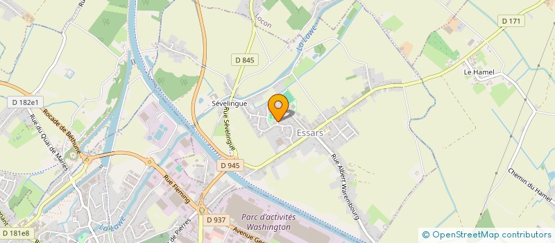 localisation de l'entreprise MADAME ALINE PRONIER  ESSARS