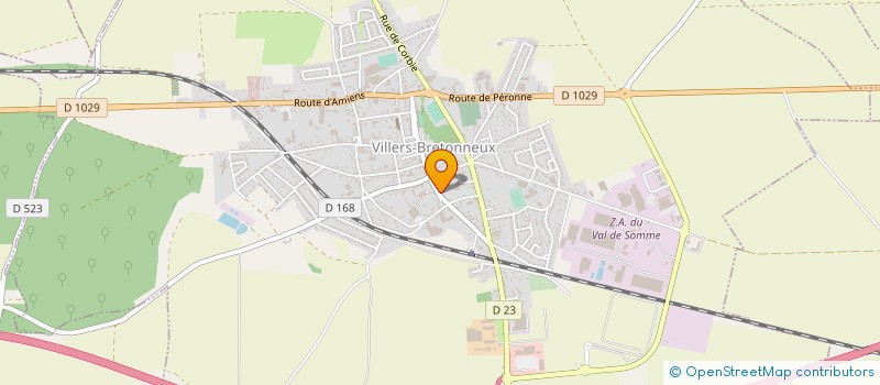 localisation de l'entreprise MADAME ALINE RAMBURES à VILLERS-BRETONNEUX