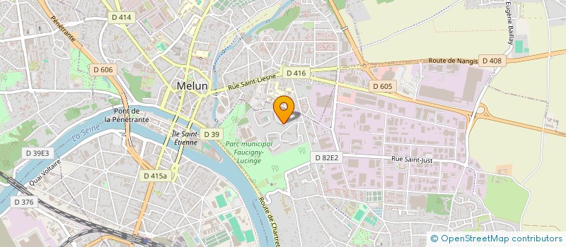 localisation de l'entreprise MADAME ALINE RASOAZANAMASY à VAUX-LE-PENIL