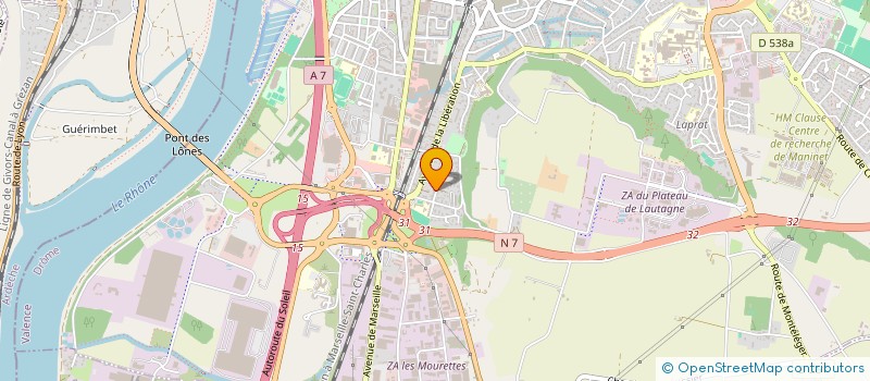 localisation de l'entreprise MADAME ALINE RENOULT à VALENCE