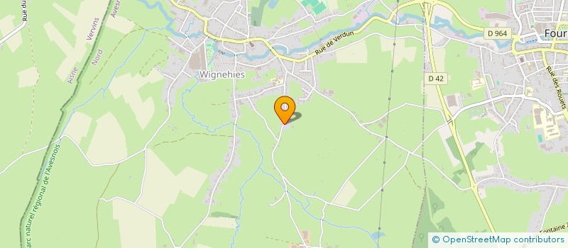 localisation de l'entreprise MADAME ALINE RICHEPAIN  WIGNEHIES