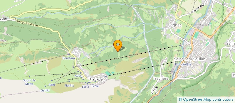 localisation de l'entreprise MADAME ALINE RIFLADE  ARAGNOUET