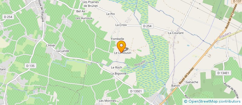 localisation de l'entreprise MADAME ALINE ROBIN  ANGLADE