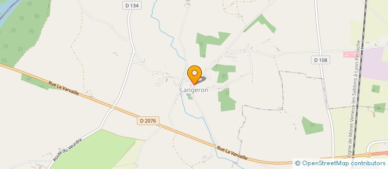 localisation de l'entreprise MADAME ALINE RODIER  LANGERON