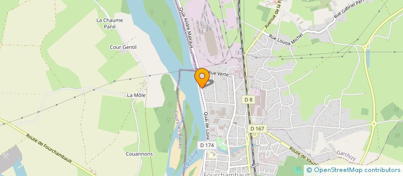 localisation de l'entreprise MADAME ALINE ROKITA  FOURCHAMBAULT