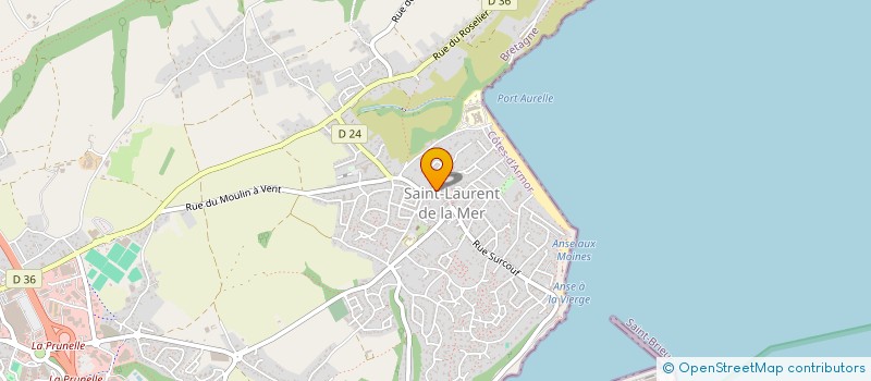 localisation de l'entreprise MADAME ALINE ROLLAND  PLERIN